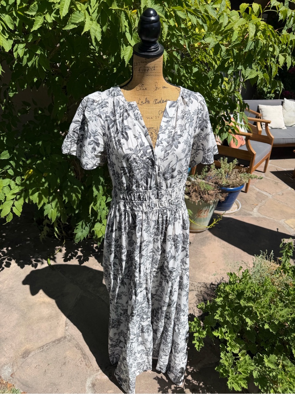 Anthropologie Somerset Maxi Dress size large - Picture 15 of 15